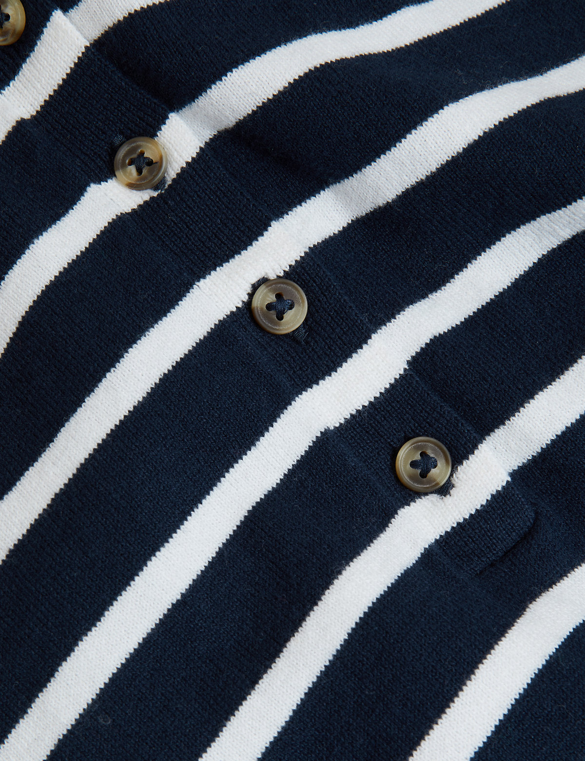 Cotton Rich Stripe Knit Top