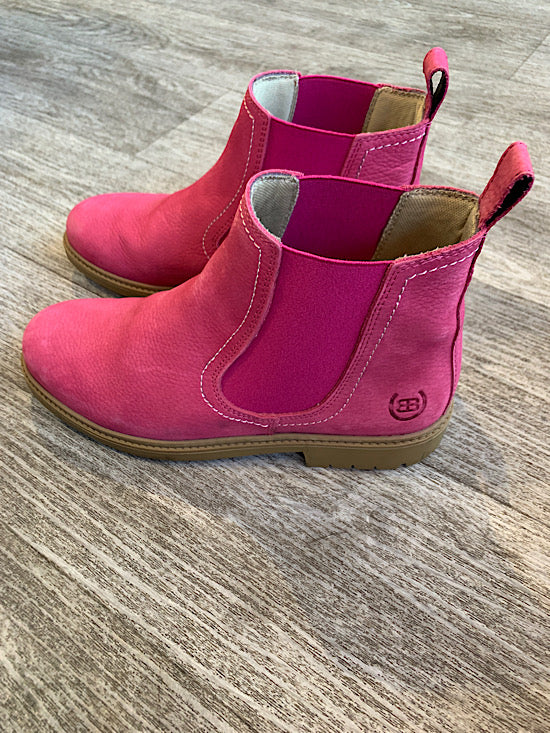 Nubuck Leather Chelsea Boots