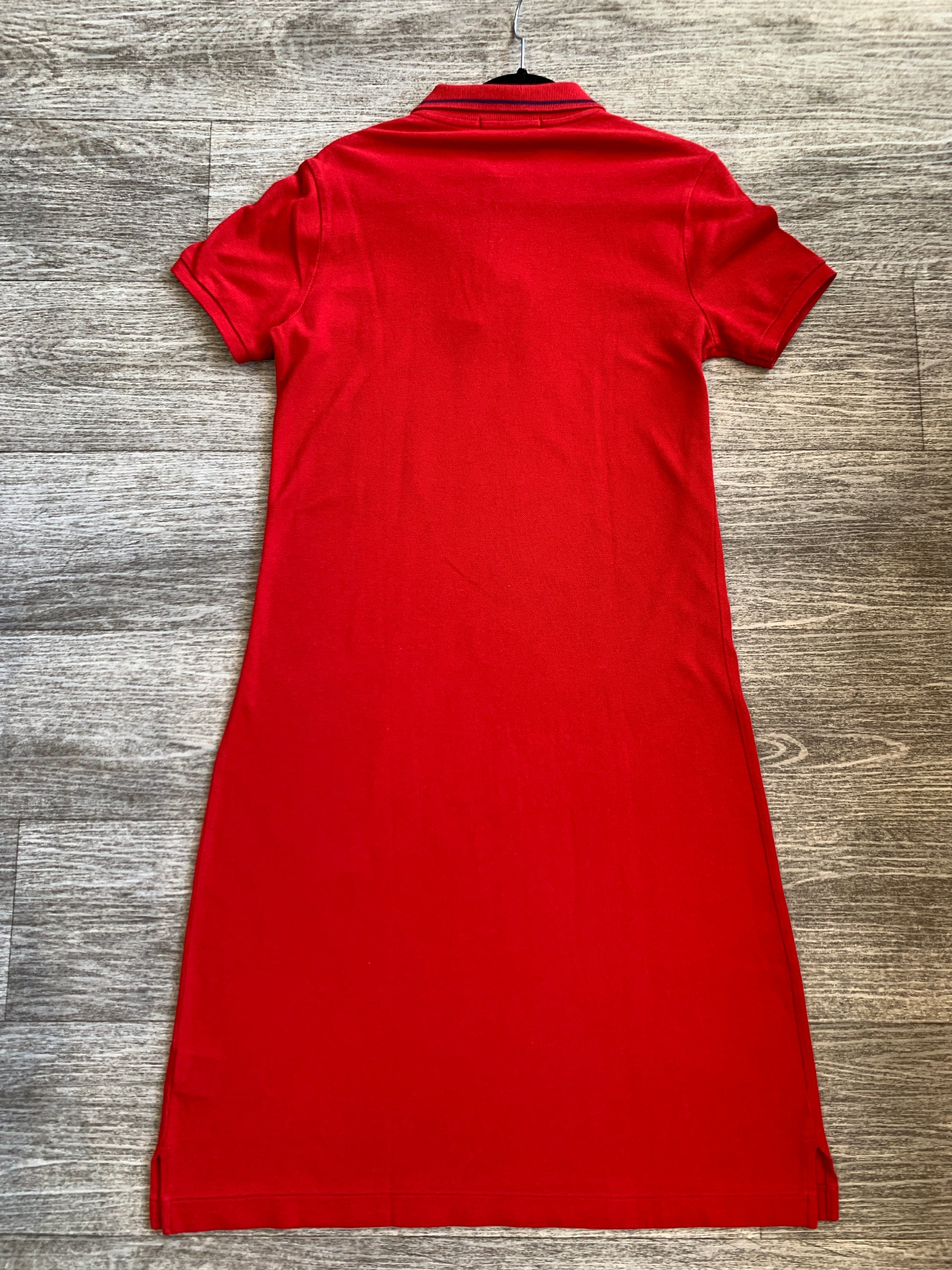 Ralph Lauren Red T-shirt Dress UK S