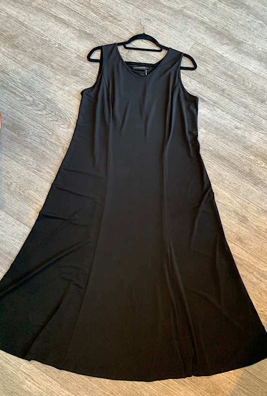 Doris Streich Black Sleeveless Dress UK16