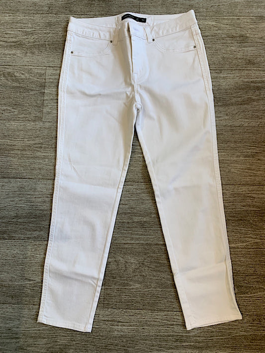 Karen Millen White Cropped Jeans UK12