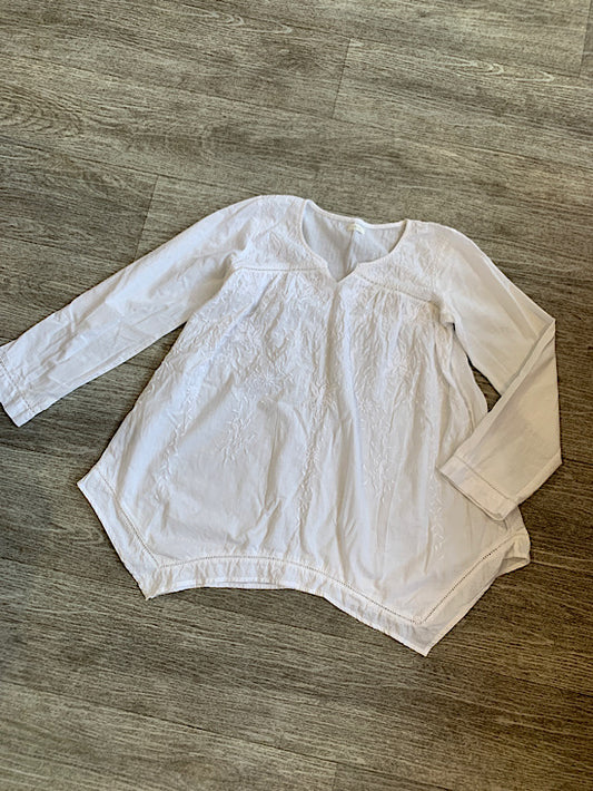 Next Girls White Embroidered Tunic Age11