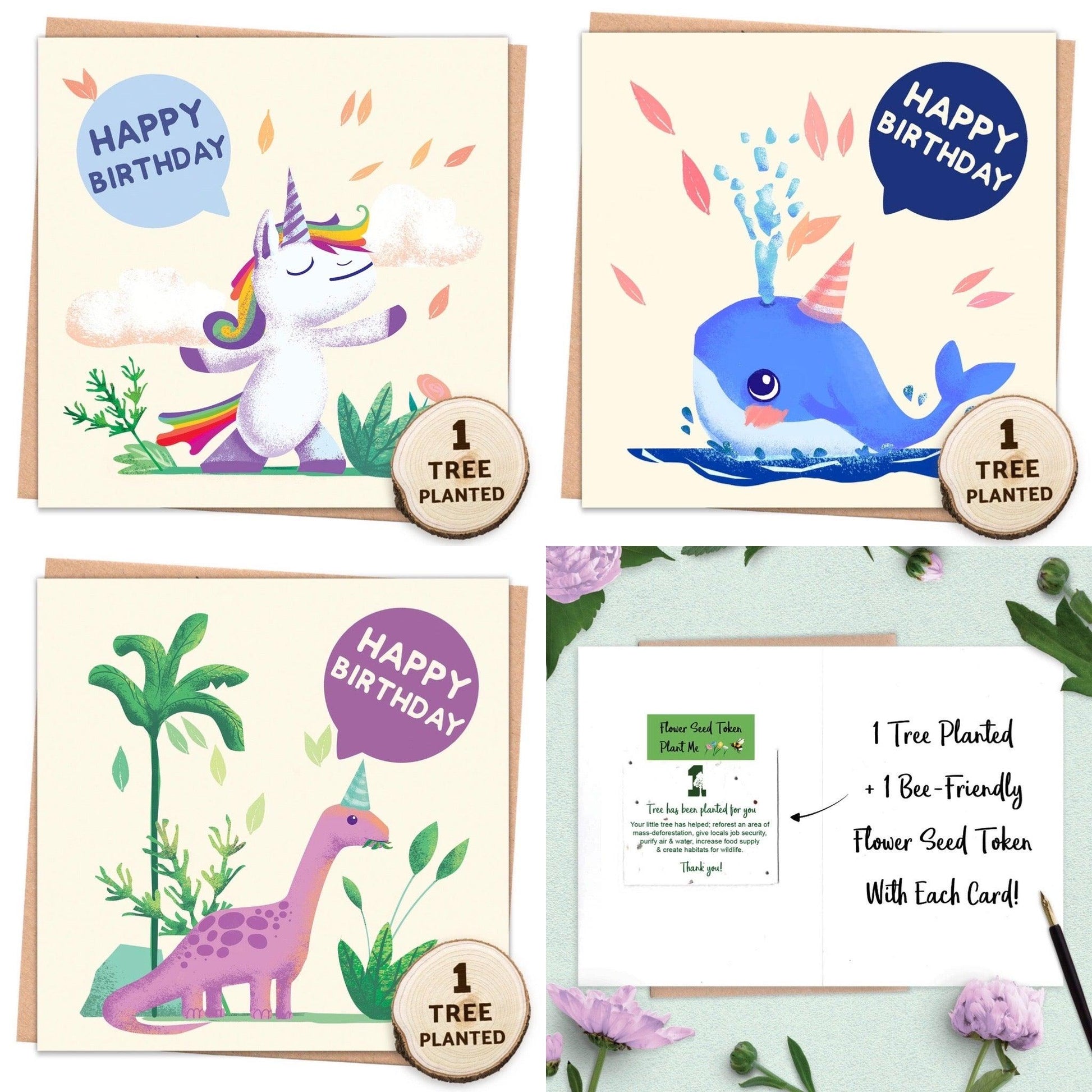 Gift Card, vegan, vegan gift card, recycled card, eco gift card, vegan ink, children's gift cards, birthday cards