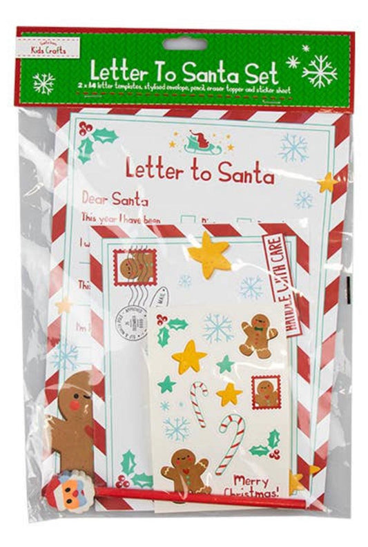 Christmas Letter To Santa Pack Xmas Bag Filler Party - LouSells Preloved Labels