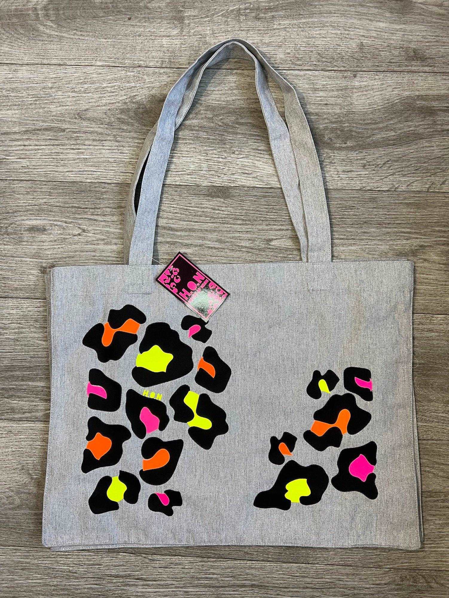 House of Neon Tote bags